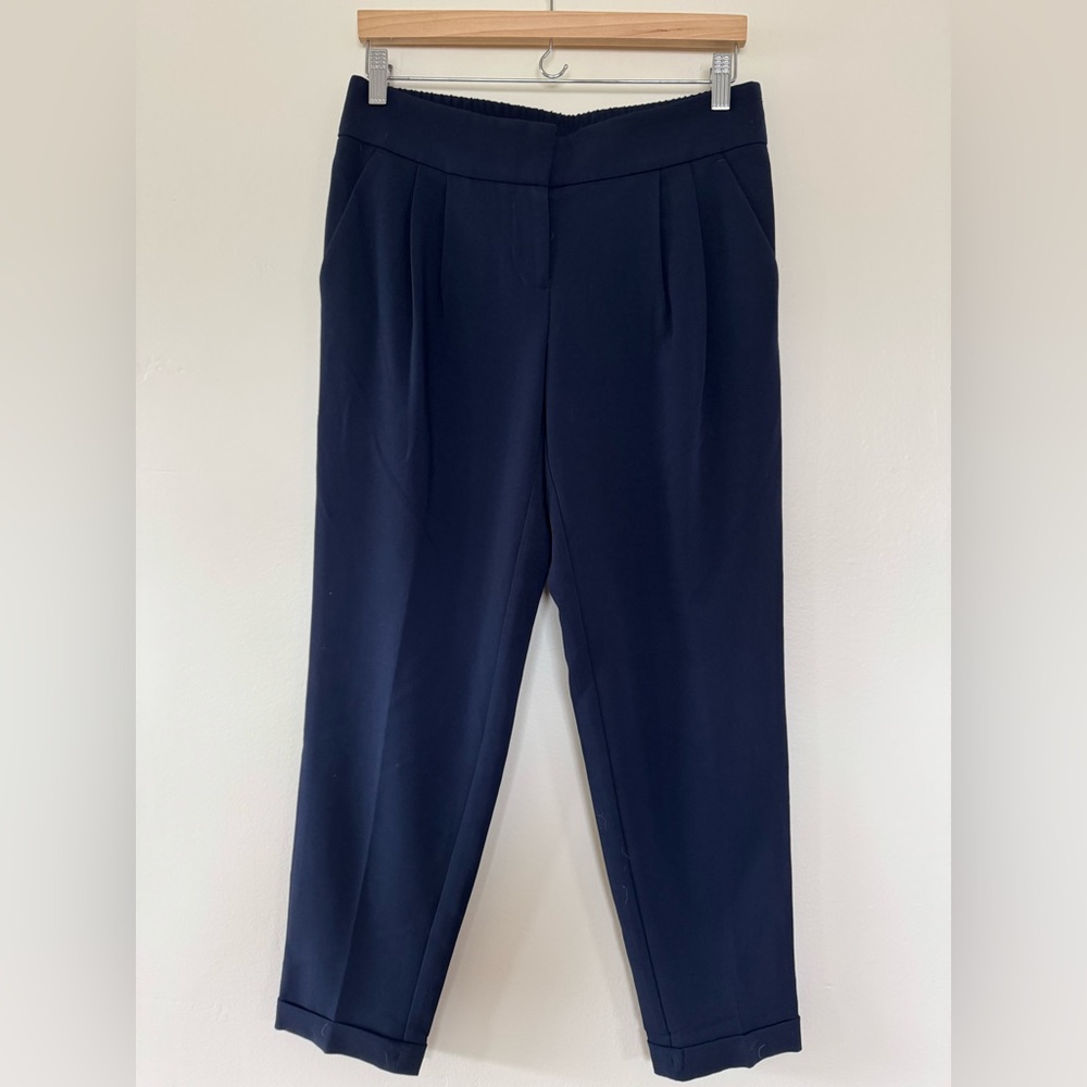 LOFT Blue Tailored Trousers